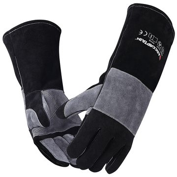 ARCCAPTAIN 16 Zoll Leder MIG-Schweißhandschuh 932℉ Hitzebeständiger Handschuh