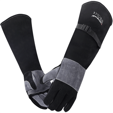 Arccaptain 24 Zoll extra lange hitzebeständige MIG/Stick-Schweißhandschuhe