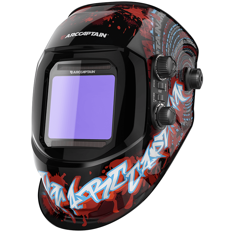 Bloodshed Design Large Viewing Screen Welding Helmet