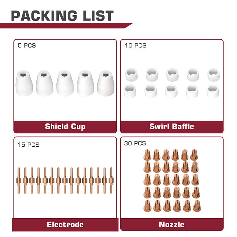 PT31 Plasma Cutter Consumables Kits 